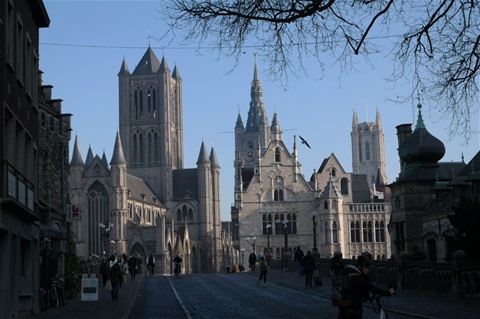 3 torens van Gent